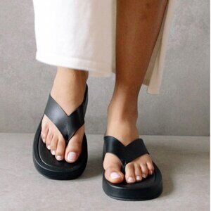 NEW Alohas - Overcast Leather Sandals